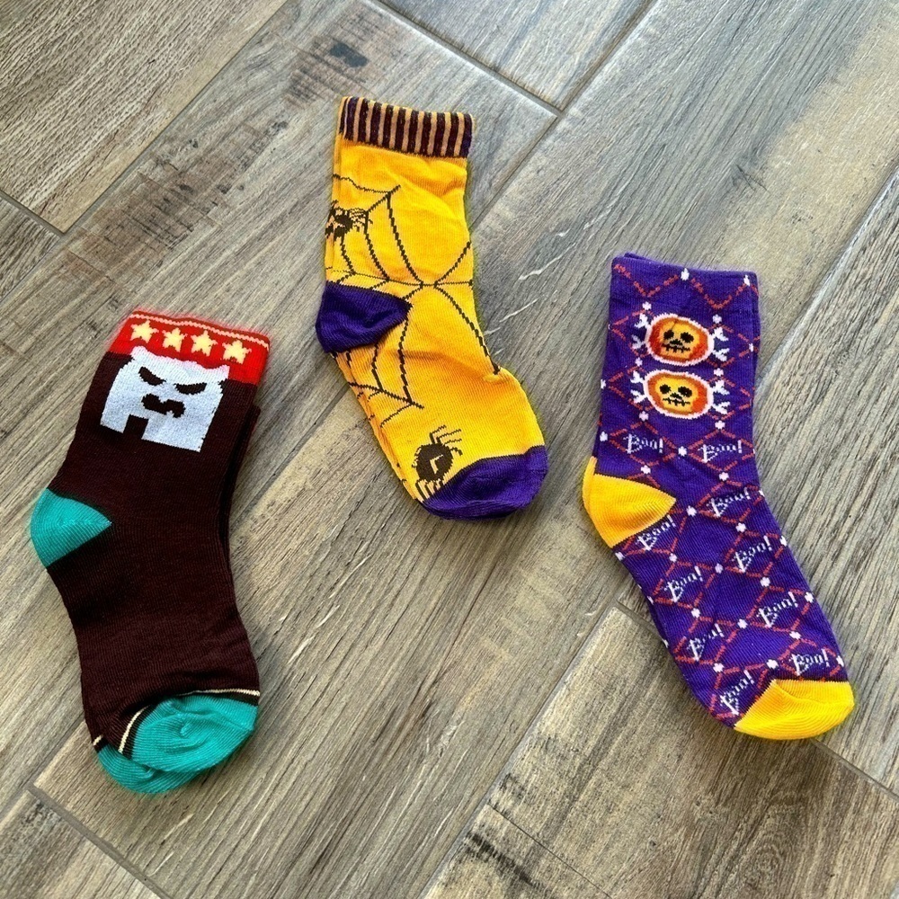 Assorted Kids Halloween Crew Socks